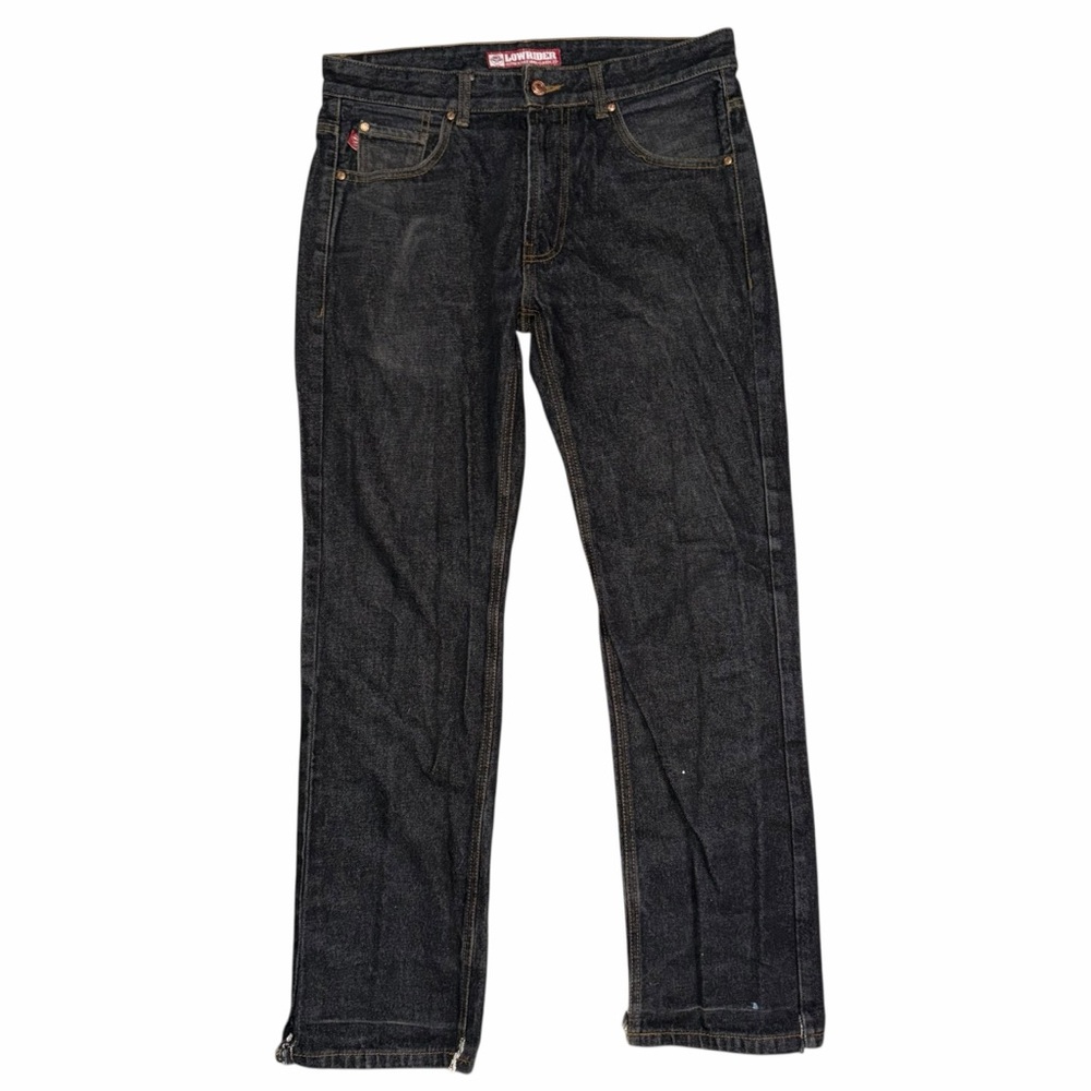 Lowrider The Boulevard‎ Classic Men’s black denim jeans size 32x32.